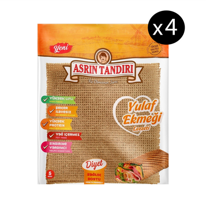 خبز الشوفان الصحي 330 غرام - 4 عبوات