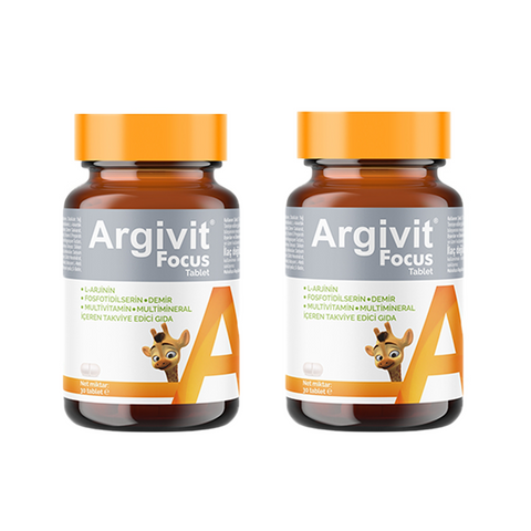 Argivit Focus Tablets 30 Tablets x 2 Packs